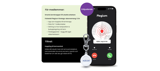 Plegium och Transportföretagen för trygghet på arbetsplatsen